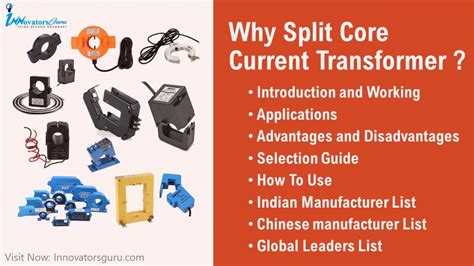 Learn Everything About Split Core Current Transformer