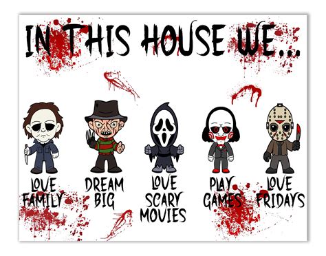 Michael Myers Vs Jason Drawings