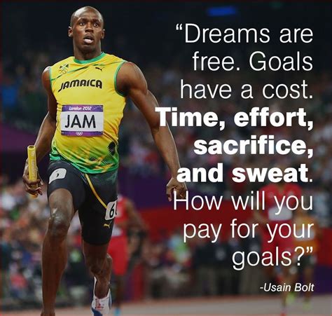 Quote of the Week - Usain Bolt - 6 Weeks to Fitness