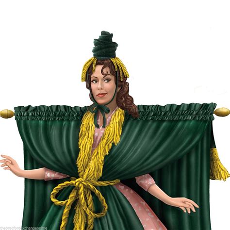 Carol Burnett Show Figurine: Carol Burnett Starlet O'Hara Went With The Wind | #1796742817