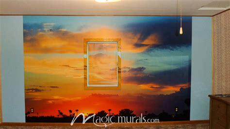 Arizona Sunrise Wallpaper Wall Mural by Magic Murals