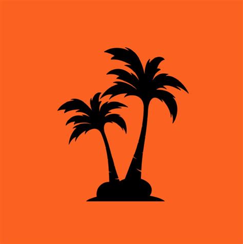 Palm Tree SVG PNG - Etsy