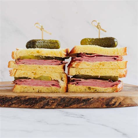 Montreal Smoked Meat Sandwich