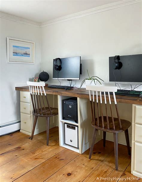 Built-In Computer Desks One Year Later – A Pretty Happy Home