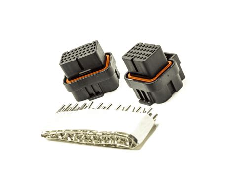 AMP 34 & 26 pin connector Kit for Haltech Motec Link PDM ECU & Tool – www.ohm-racing.com