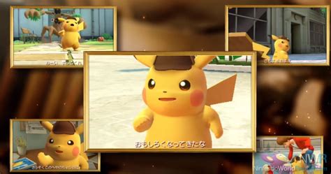 Detective Pikachu Game Revealed For 3DS eShop - News - Nintendo World ...