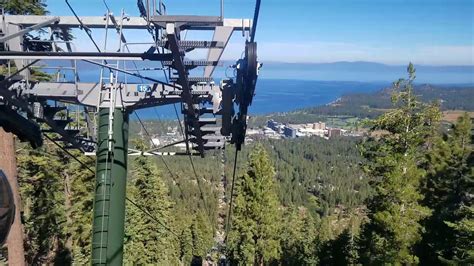 Full Gondola Ride From Heavenly Mountain In Tahoe - YouTube