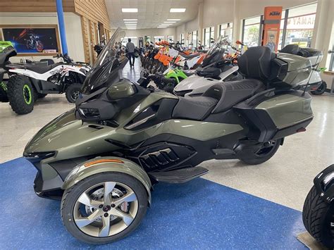 New 2021 Can-Am Spyder® RT Sea To Sky SE6 3-Wheel Motorcycle Motorcycle / Scooter #CA000362 ...