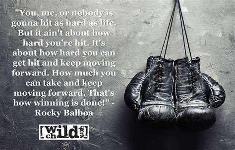 Rocky Balboa Inspirational Quotes - Wild Child Sports