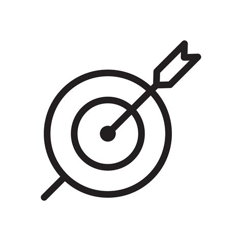 Focus Arrow icon template black color editable. Focus Arrow icon symbol ...