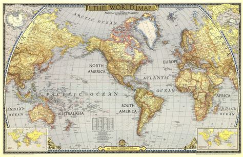 World Wall Map 1943 by National Geographic | Shop Mapworld