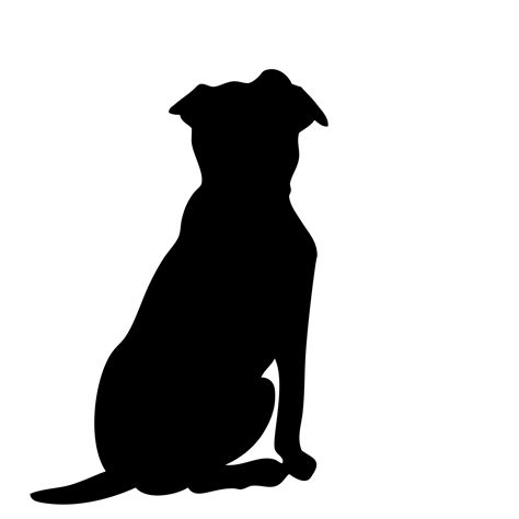 Dog Silhouette Clipart Free Stock Photo - Public Domain Pictures