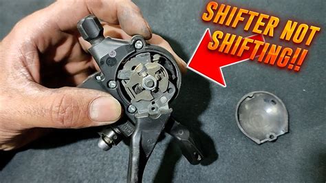 SHIMANO Shifter Not Shifting!! | How to open and Fix Shifter - YouTube