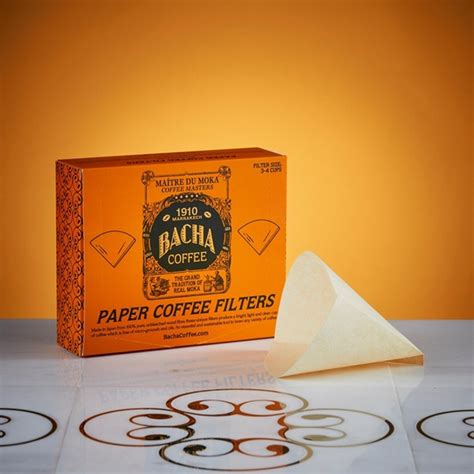 Paper Coffee Filters (Large) | Coffee Makers, Filters And Pots | Bacha ...