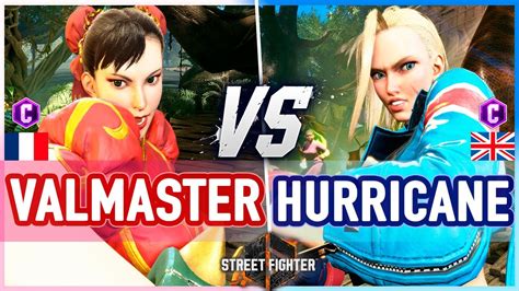 SF6 🔥 Valmaster (Chun-Li) vs Hurricane (Cammy) 🔥 Street Fighter 6 - YouTube