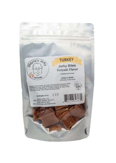 Teriyaki Turkey Jerky | Store | Wayne's Jerky