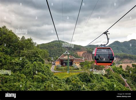 Ba Na Cable Car. Ba Na Hills Mountain Resort, Da Nang, Vietnam Stock ...