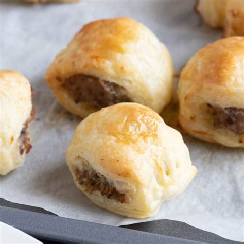 Mini Sausage Rolls Recipe - Effortless Foodie