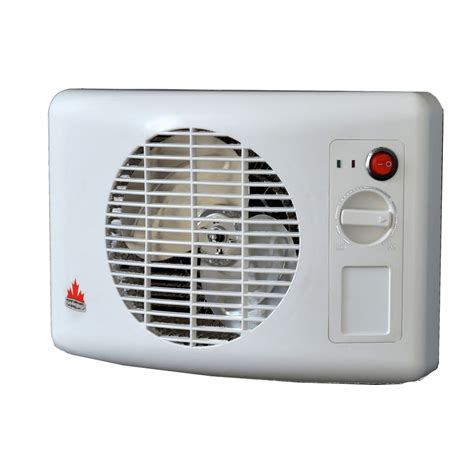 Seabreeze 1500-Watt Fan Wall Mount Electric Space Heater with ...