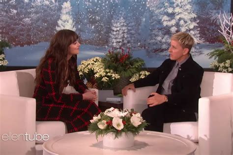 Dakota Johnson Confronts Ellen DeGeneres For Missing Her Birthday