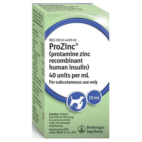 ProZinc Insulin for Dogs and Cats - Pet VM