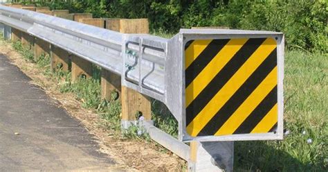 Guardrail Terminal End Provides Soft Impacts