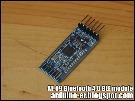 Arduino-er: HM-10 and AT-09 Bluetooth 4.0 BLE module