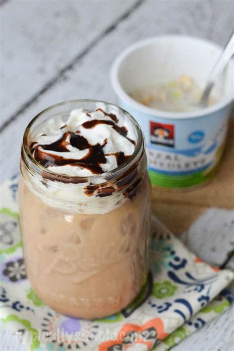 Easy to Make Iced Mocha Recipe - Typically Simple