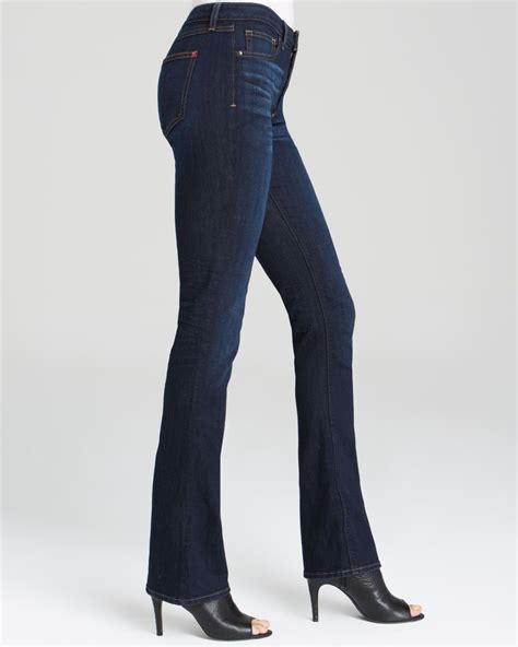 Spanx Spanx® Denim Slim Bootcut Jeans In Rich Indigo in Blue - Lyst