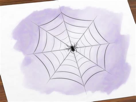 3 Ways to Draw a Spider Web - wikiHow