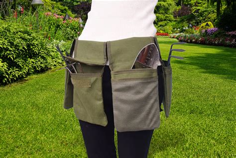 Gardening Tool Belt - Grey or Green Deal - Wowcher