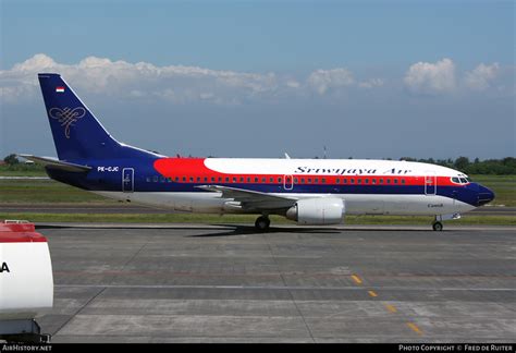 Aircraft Photo of PK-CJC | Boeing 737-33A | Sriwijaya Air | AirHistory ...