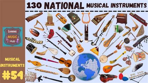 130 NATIONAL MUSICAL INSTRUMENTS AROUND THE WORLD | LESSON #54 ...