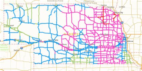 511 Road Conditions Map - United States Map States District