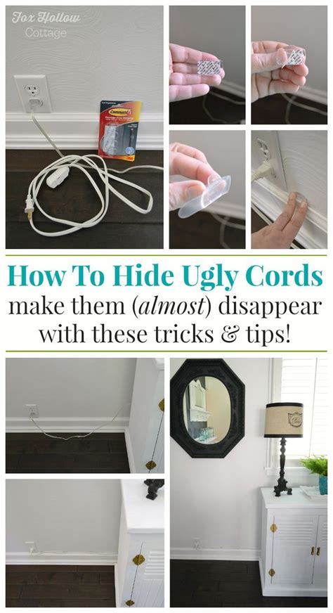 How To Hide and Organize Unsightly Cords in 2020 | Cord organization ...