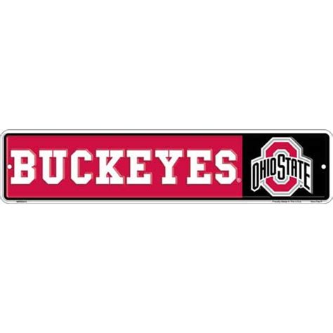 Ohio State Rectangle Metal Sign - Buy Online Now