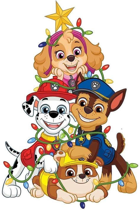 Paw patrol christmas png – Artofit