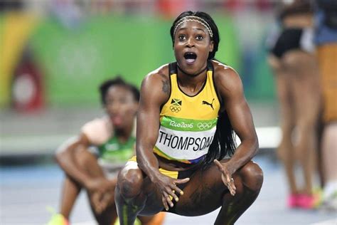 Jamaican sprint champ Elaine Thompson weds longtime beau - Stabroek News