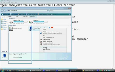 how to format your sd card for nintendo wii - YouTube