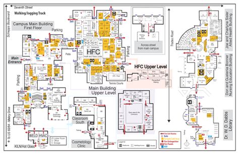 CCC Hastings Campus Map