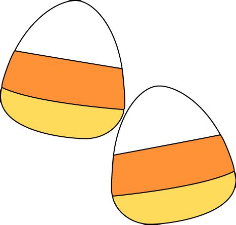 clipart halloween candy corn - Clip Art Library