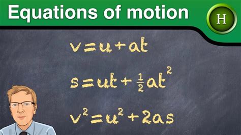 Equations of motion (Higher Physics) - YouTube