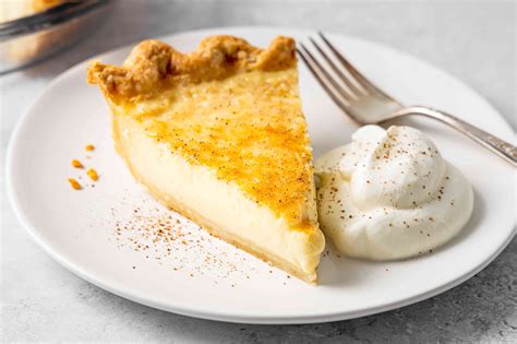 Egg Custard Pie Recipe