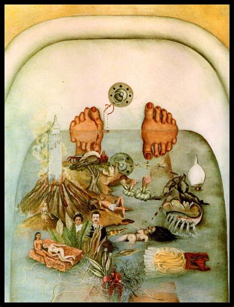 Frida Kahlo What The Water Gave Me Circa 1938