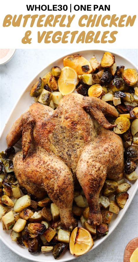 How to Roast Butterflied Chicken - Cook At Home Mom