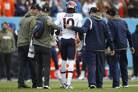 Denver Broncos WR Jerry Jeudy suffered just a mild ankle injury - Mile ...