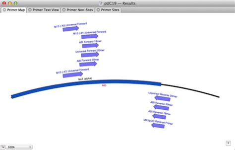 Use Analyze->Primer Database Search to scan sequences for primer binding sites