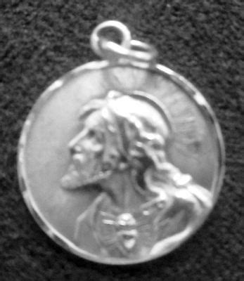 Vintage Sacred Heart of Jesus Medal | #481793357