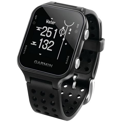 Garmin Approach S20 GPS Golf Watch, Black – BrickSeek