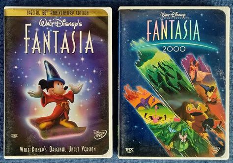 Fantasia 2000 (DVD) Walt Disney THX MICKEY MOUSE CLASSIC MUSIC VAULTED OOP | ubicaciondepersonas ...